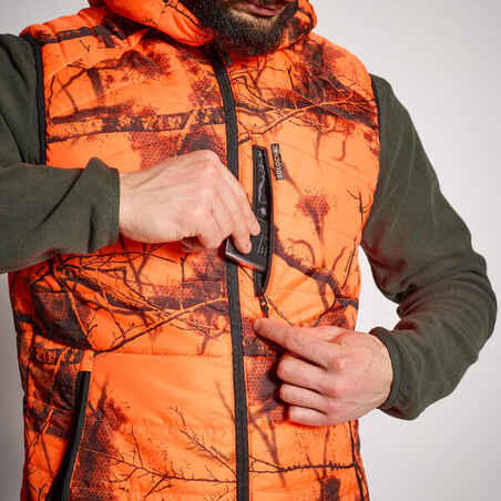 Sleeveless Down Jacket Gilet Treemetic - Neon.