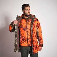 VESTE CHASSE POSTE 500 3 EN 1 TREEMETIC FLUO