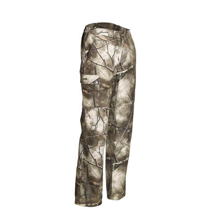 Pantalon de chasse chaud et imperméable 100 treemetic