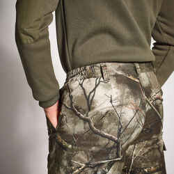 HUNTING TROUSERS WARM WATERPROOF 100 TREEMETIC