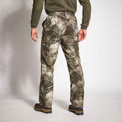 HUNTING TROUSERS WARM WATERPROOF 100 TREEMETIC