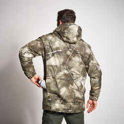 HUNTING JACKET WARM WATERPROOF 100 TREEMETIC