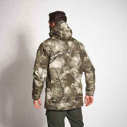 HUNTING JACKET WARM WATERPROOF 100 TREEMETIC