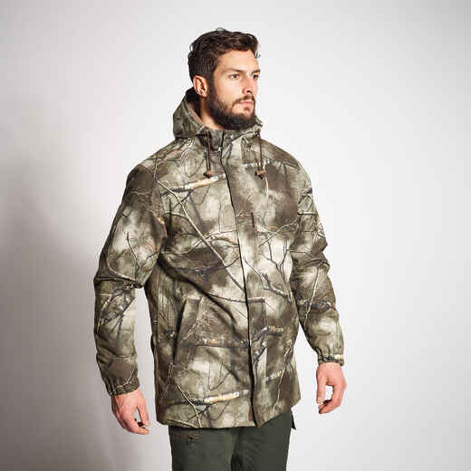 
      Jagd-Regenjacke 100 warm Treemetic 
  