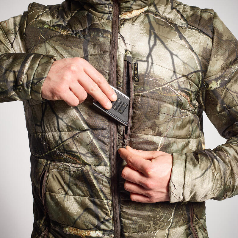 Vestes Homme | Solognac VESTE DE CHASSE IMPER 3 EN 1 CAMO TREEMETIC 500.  Camouflage — Dufur