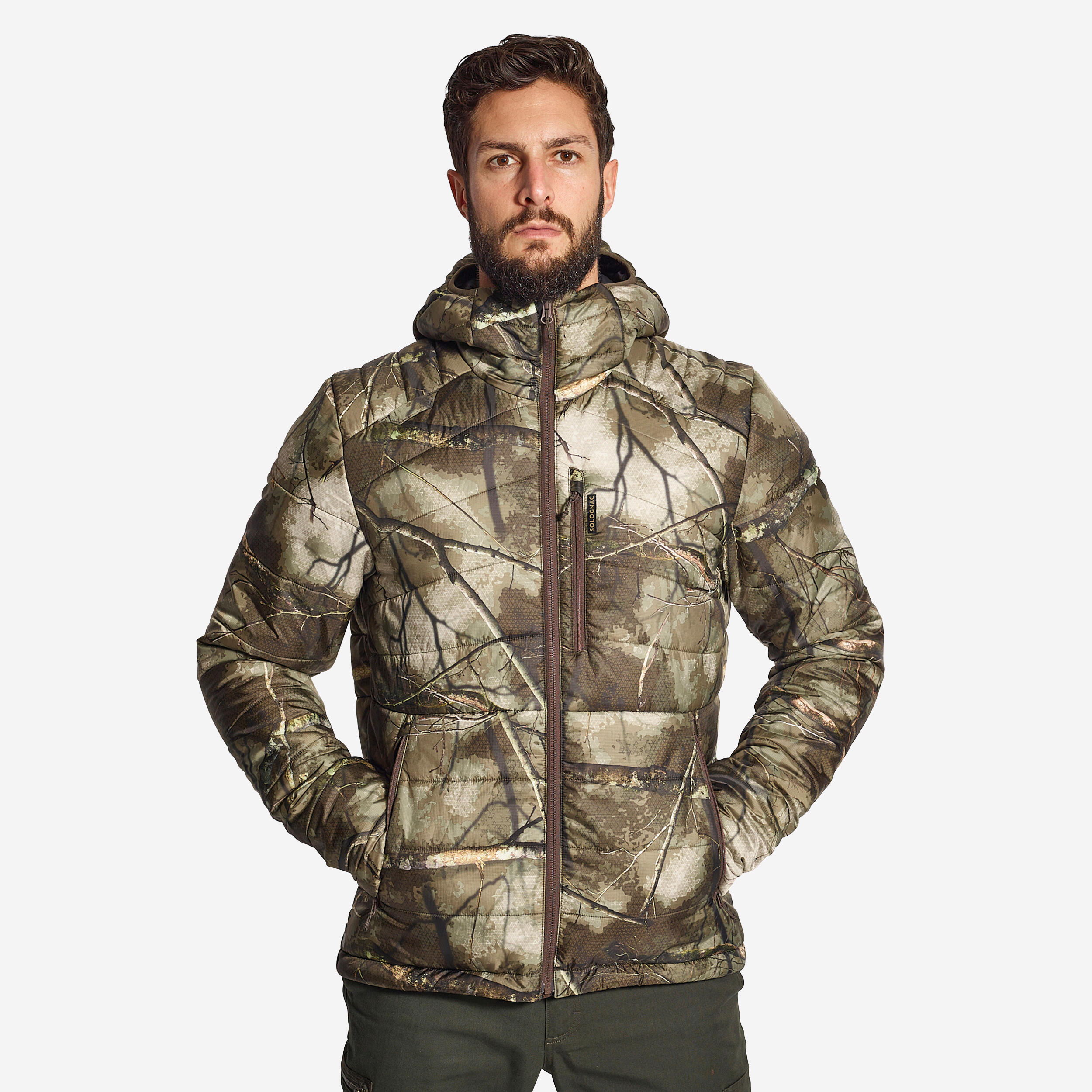 Solognac - Doudoune Chasse Compactable Treemetic 900 - Doudoune Synthétique - Chasse Et Tir Sportif - Marron-vert - 52 2xl - Decathlon