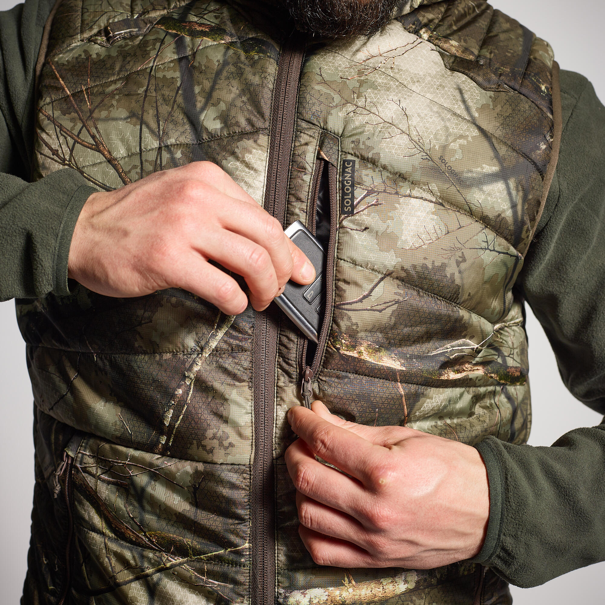 Sleeveless Down Jacket Vest - Treemetic - SOLOGNAC