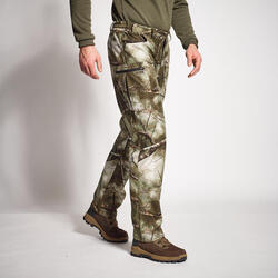 Pantalones de caza cálidos hombre Polar Lined Camo CE - Ducatillon Talla  ropa 46