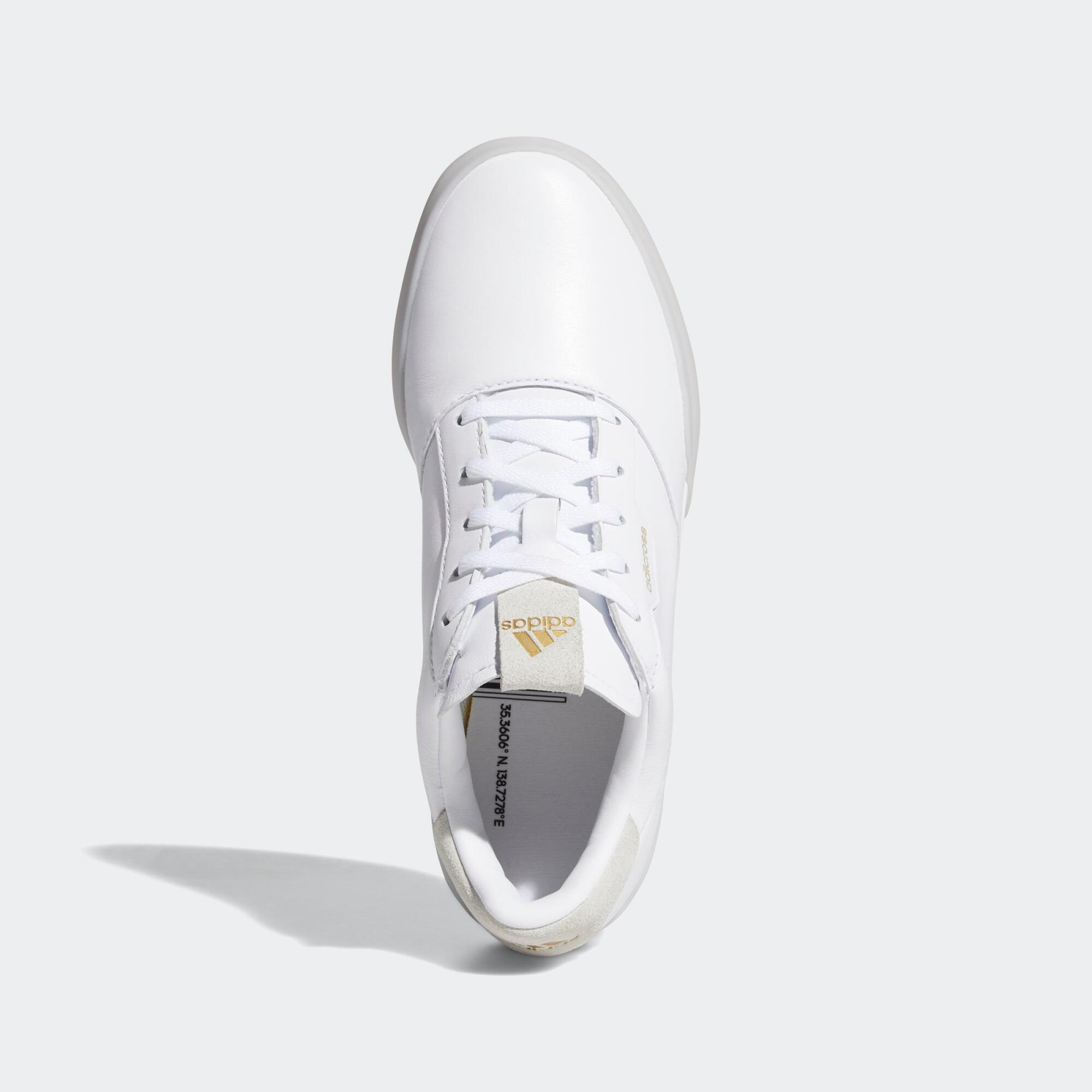 WOMEN'S GOLF SHOES ADIDAS - ADICROSS RETRO WHITE 2/10