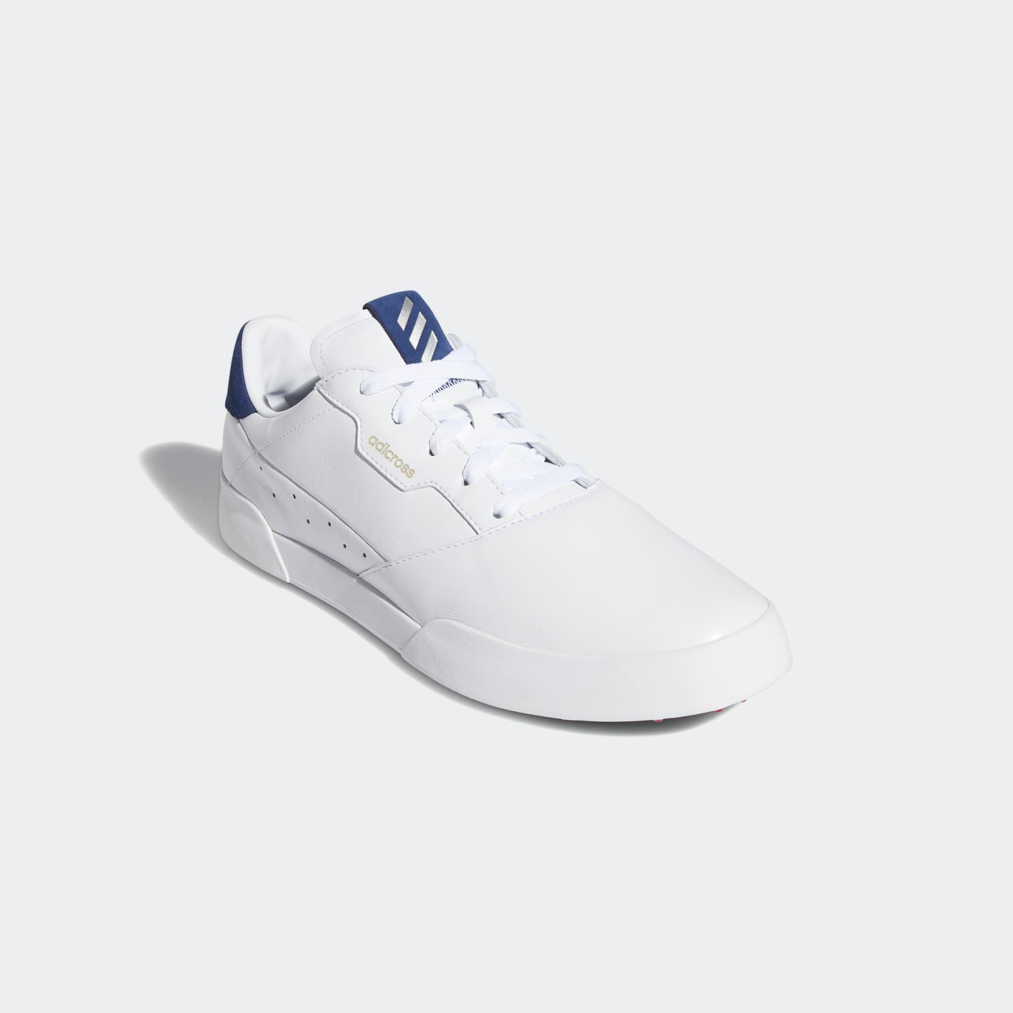 CHAUSSURES GOLF HOMME ADIDAS ADICROSS RETRO BLANCHES ADIDAS Decathlon