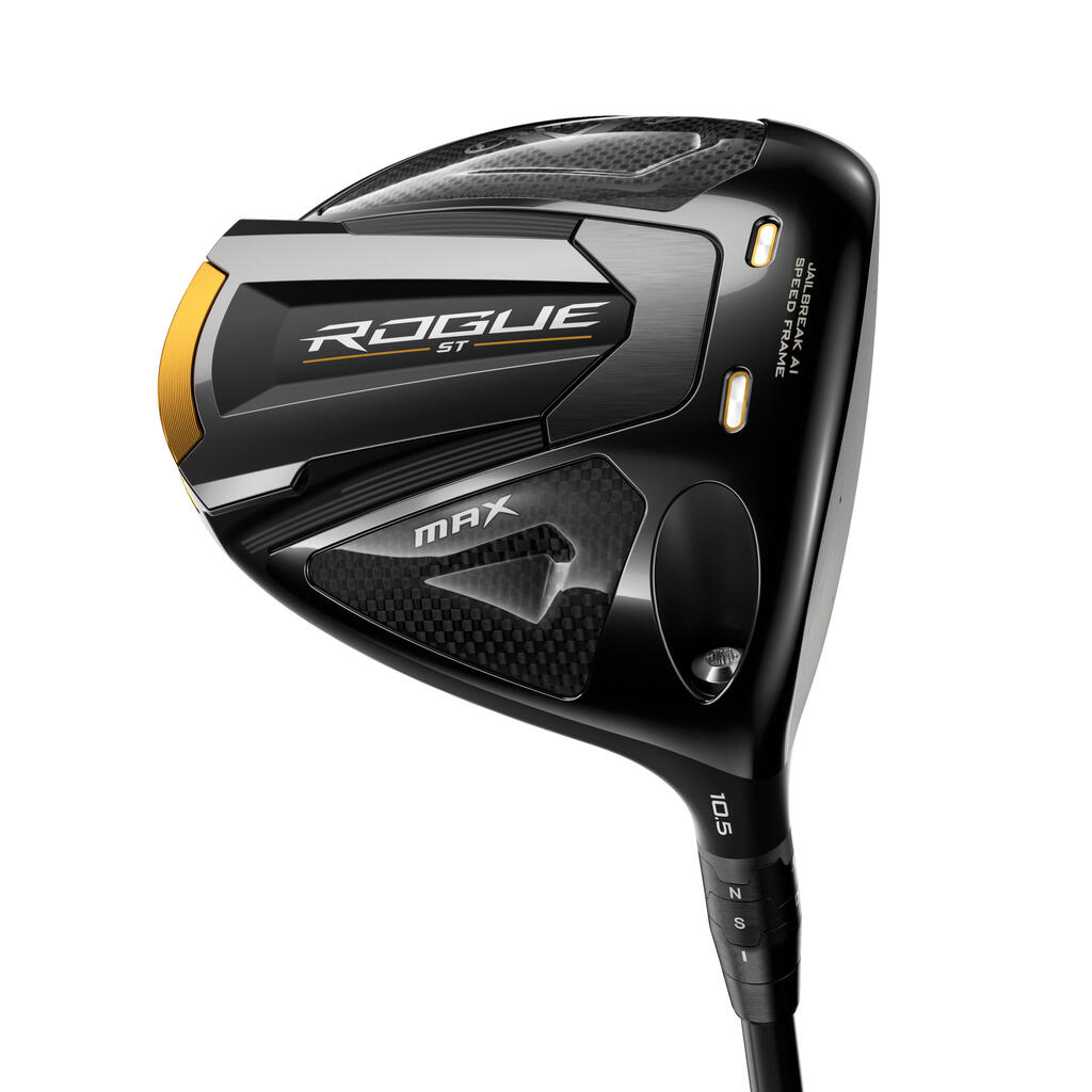 Golfo lazda dešiniarankiams „Callaway Rogue ST Max Driver“, įprastu kotu