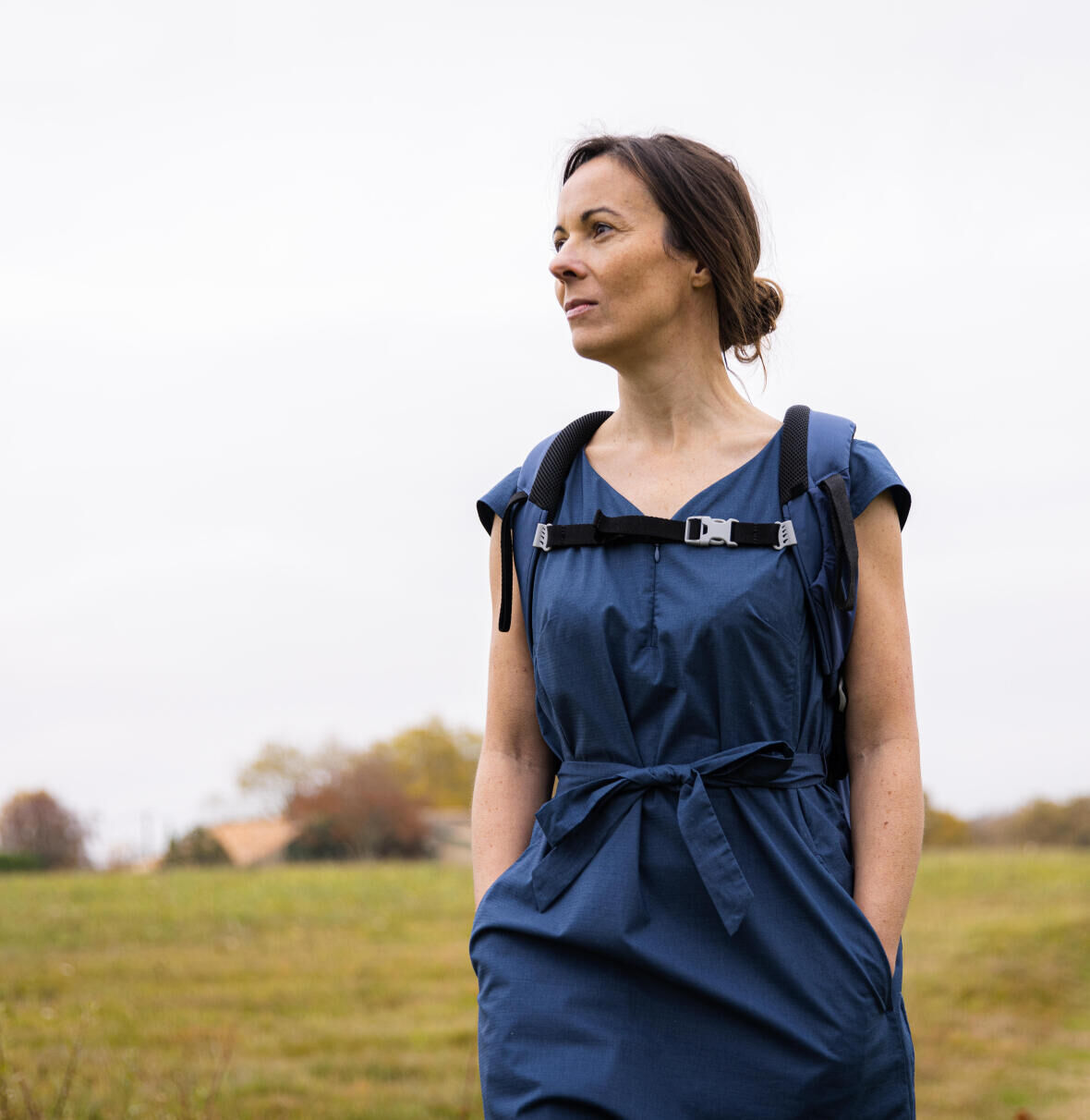 They co-created two hiking dresses!