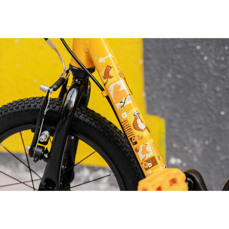 14"KIDS BIKE 700 YELLOW 3-5Y CN