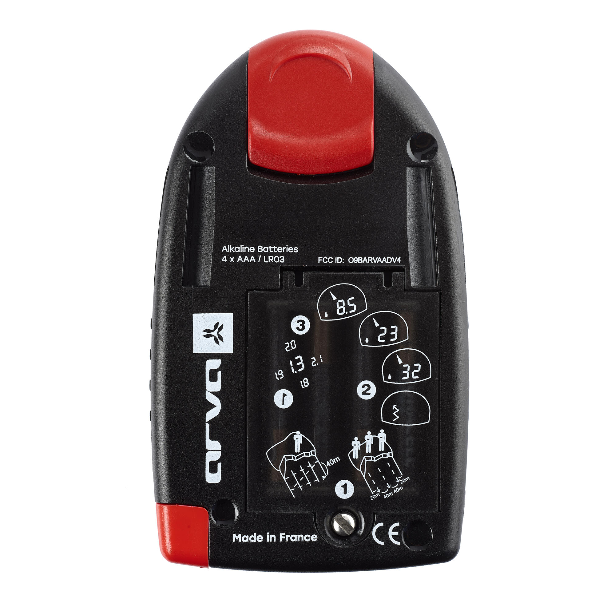 Detector víctimas avalancha DVA ARVA Evo4 Versión 2 2/8