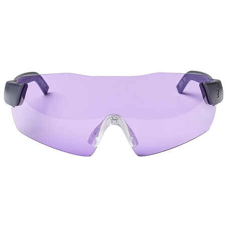 Apsauginiai akiniai šaudymui į lėkšteles „500“, 2 kategorija, violetiniai