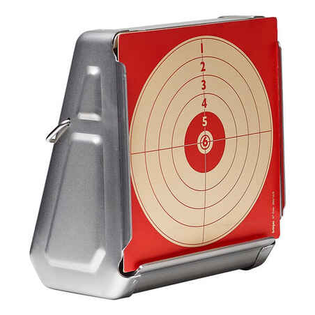Air rifle target holder for 14 cm x 14 cm target