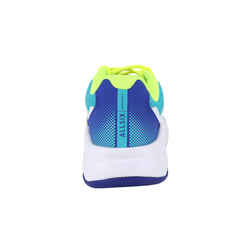 Παπούτσια βόλεϊ VS100 Comfort με κορδόνια - Λευκό/Μπλε & Πράσινο.