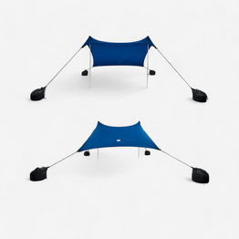 TARP DE PLAGE ANTI UV BLEU