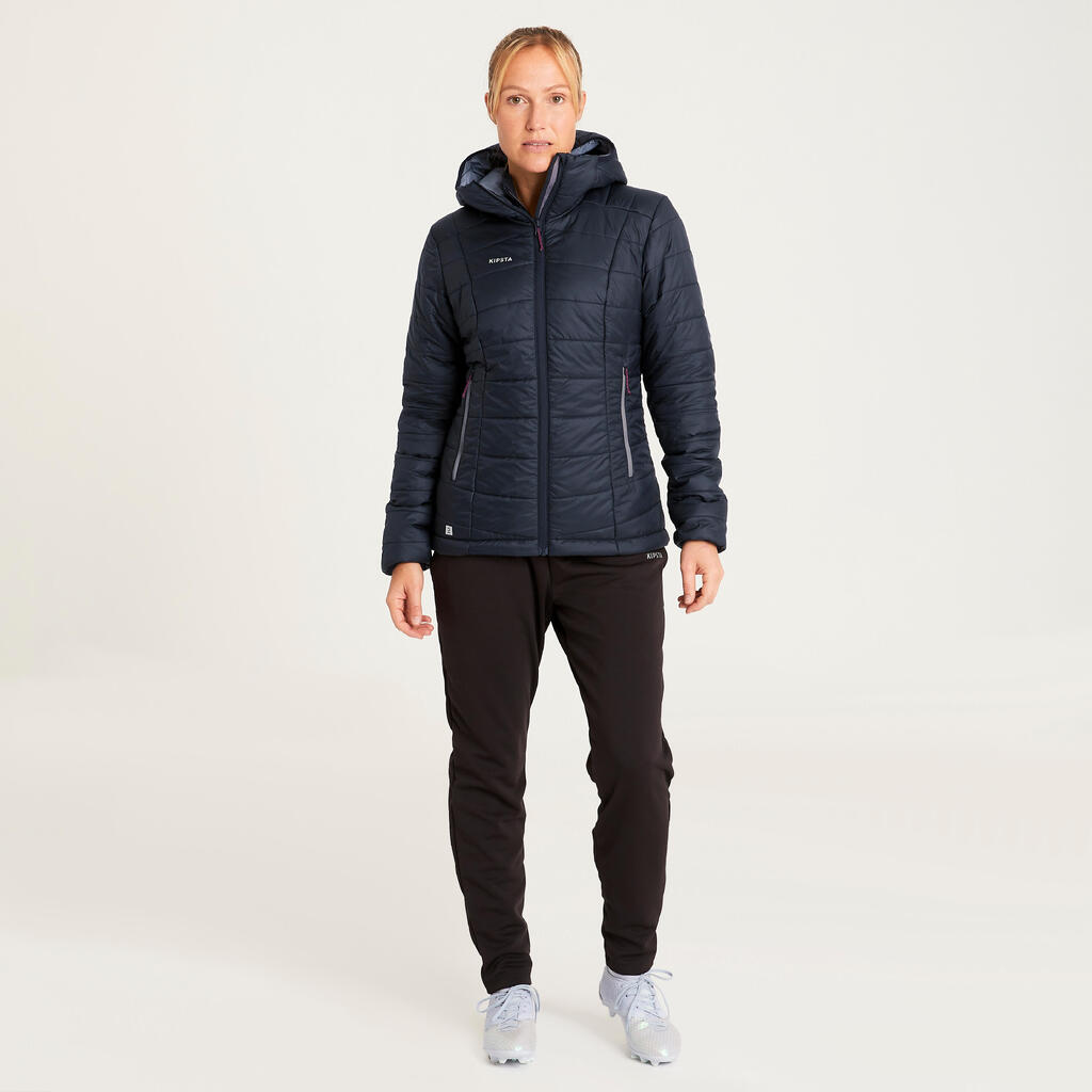 Damen Fußball Jacke wattiert
