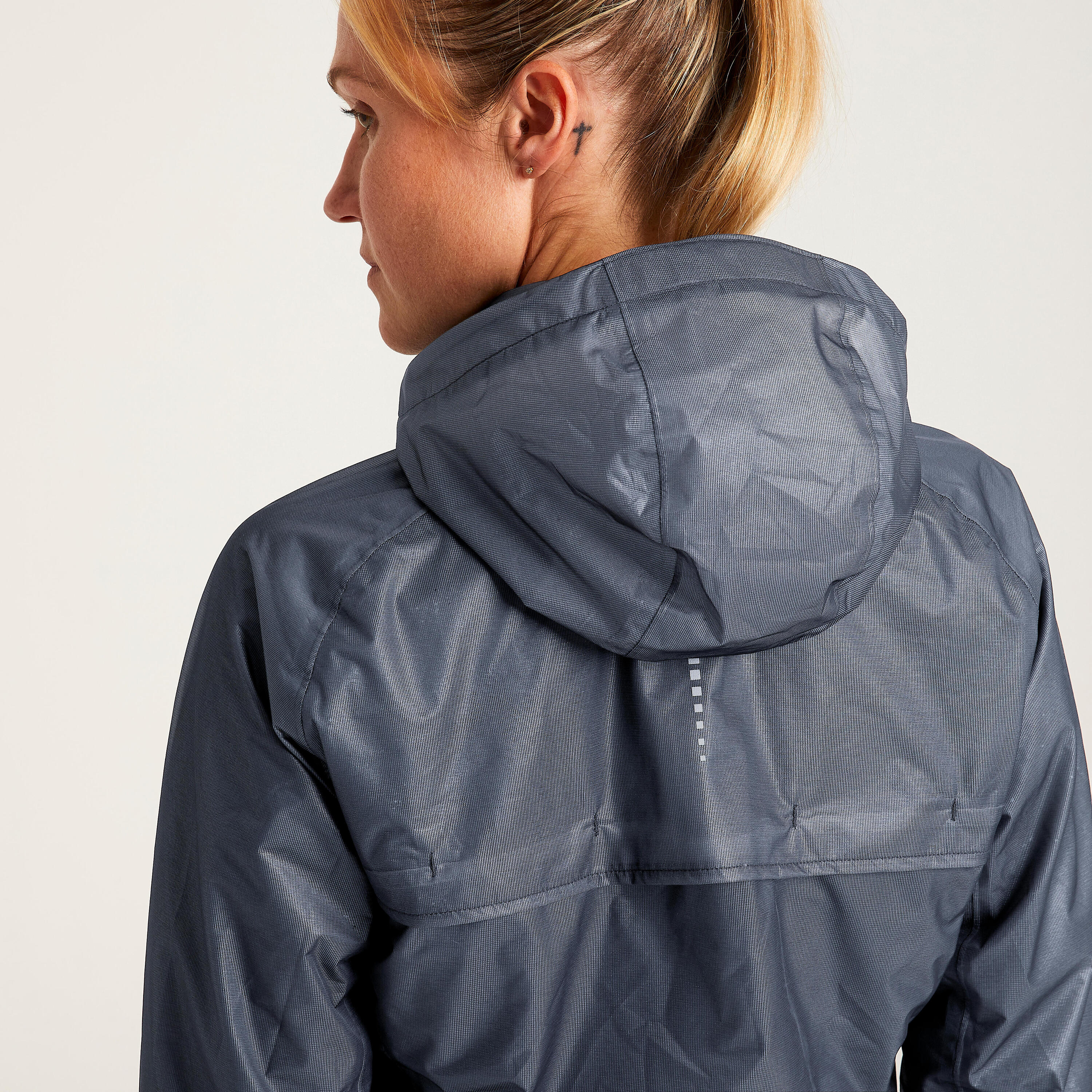 Women's Football Rain Jacket - Black 23/26