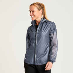 Women's Football Rain Jacket - Black