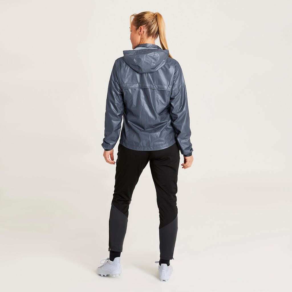 Women's Football Rain Jacket - Black