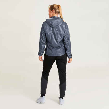 Women's Football Rain Jacket - Black