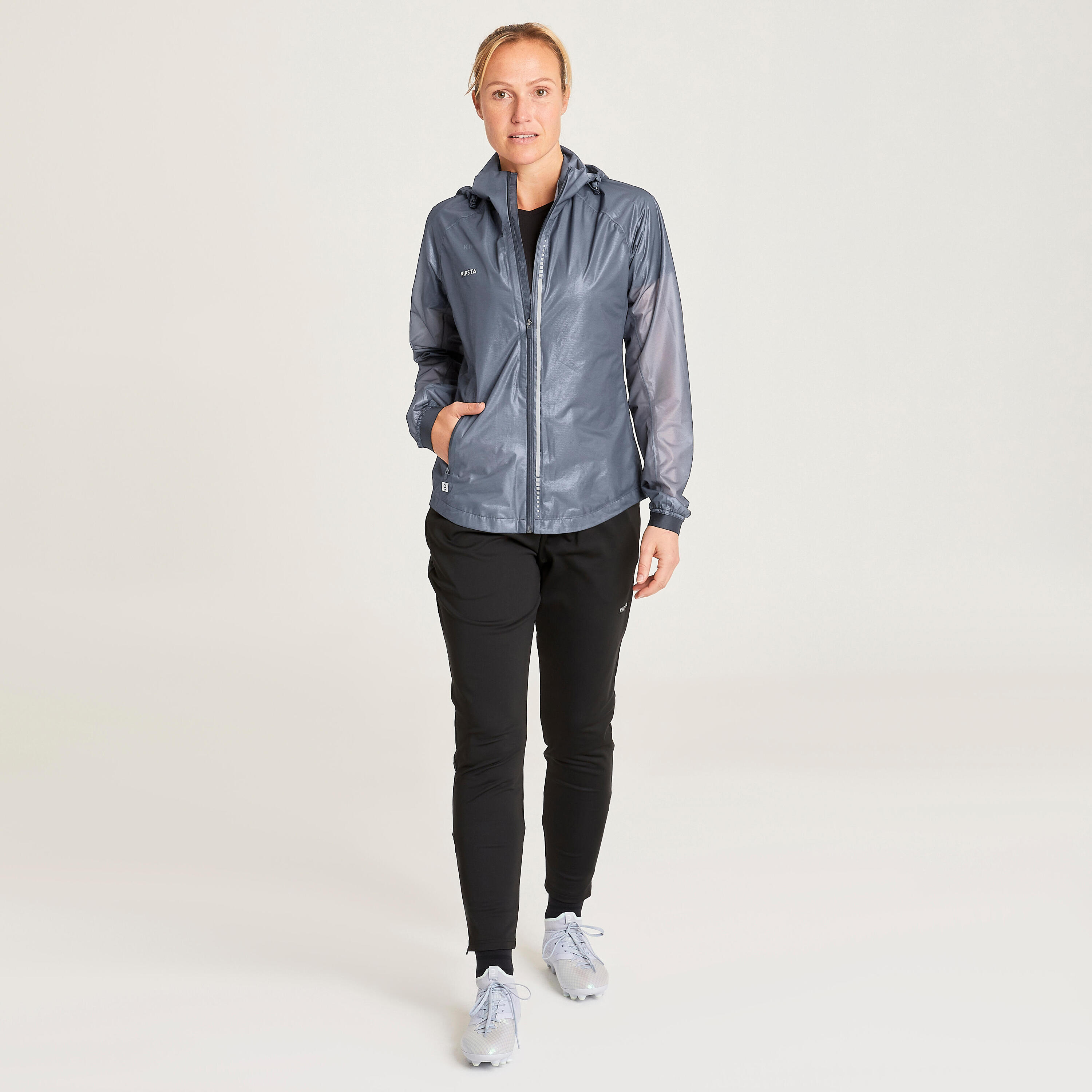 Coupe pluie femme football noir 10/25