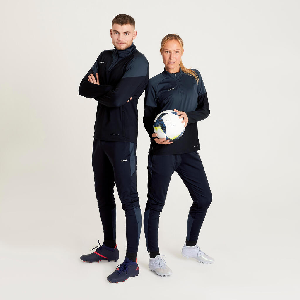 Pantalon de football VIRALTO CLUB gris carbone et noir