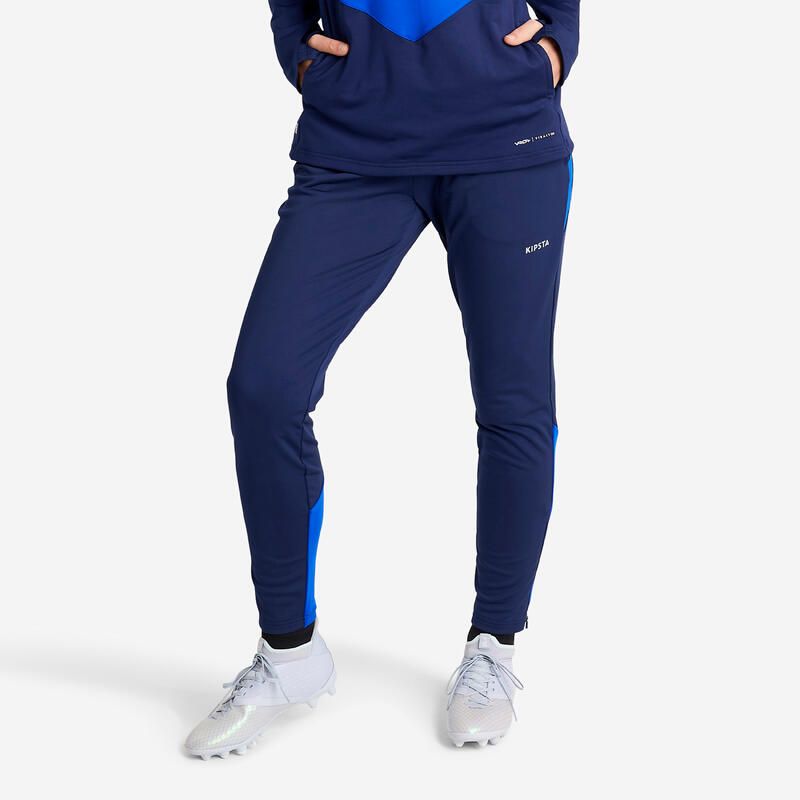 Pantalon de trening Fotbal VIRALTO Albastru Damă