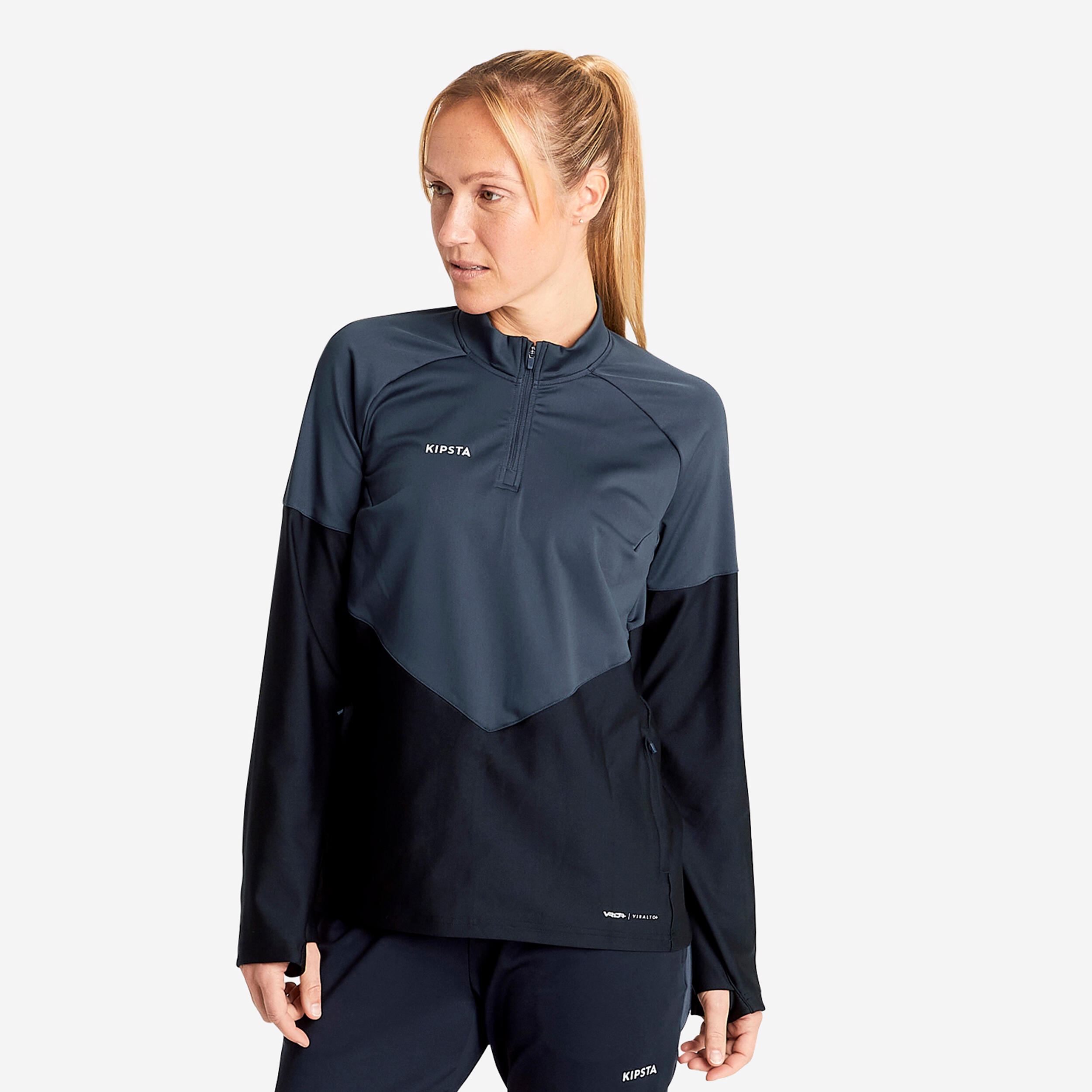 Women's Football Sweatshirt Viralto - Black