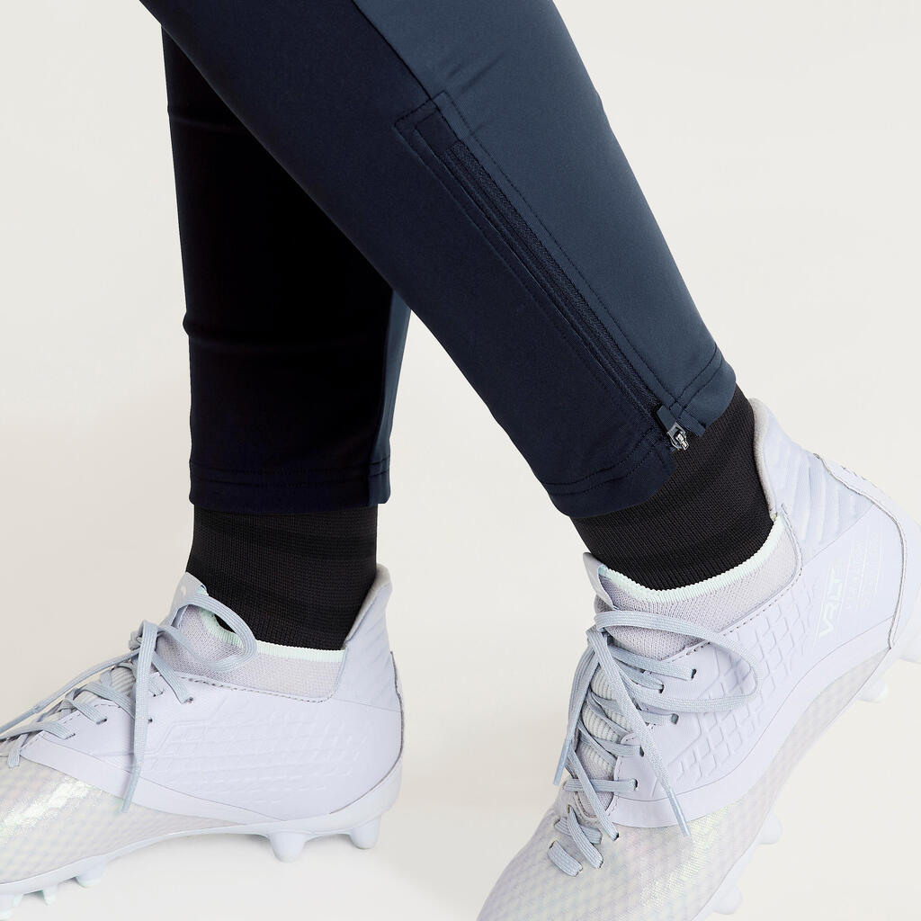 PANTALON D'ENTRAINEMENT DE FOOTBALL FEMME VIRALTO NOIR