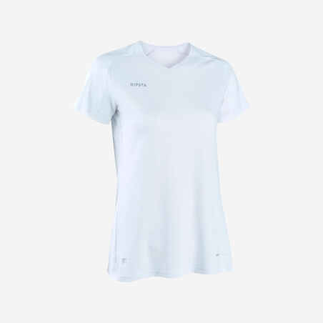Bela ženska nogometna majica VRO+ 