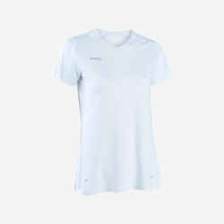 Women's Plain Football Shirt - White