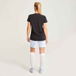 Women's Football Shirt VRO+ - Solid Black