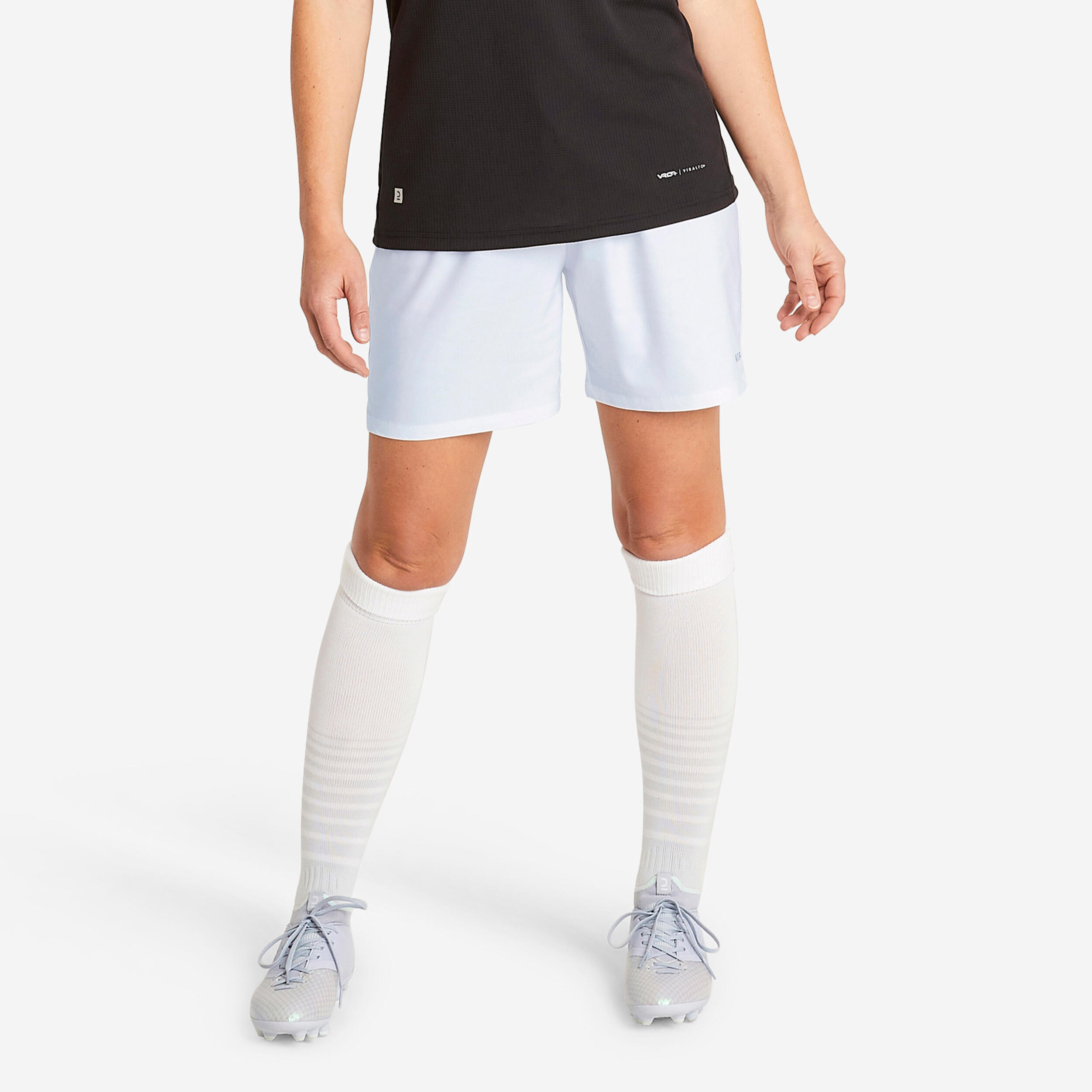 Women's Plain Football Shirt - Black 4/29