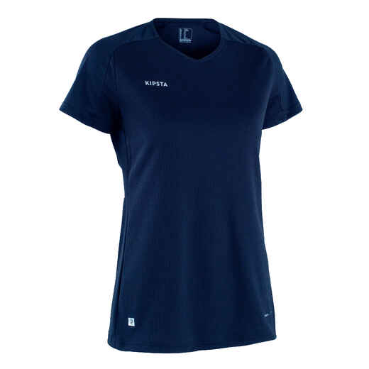 
      Women's Football Shirt Viralto - Plain Navy
  