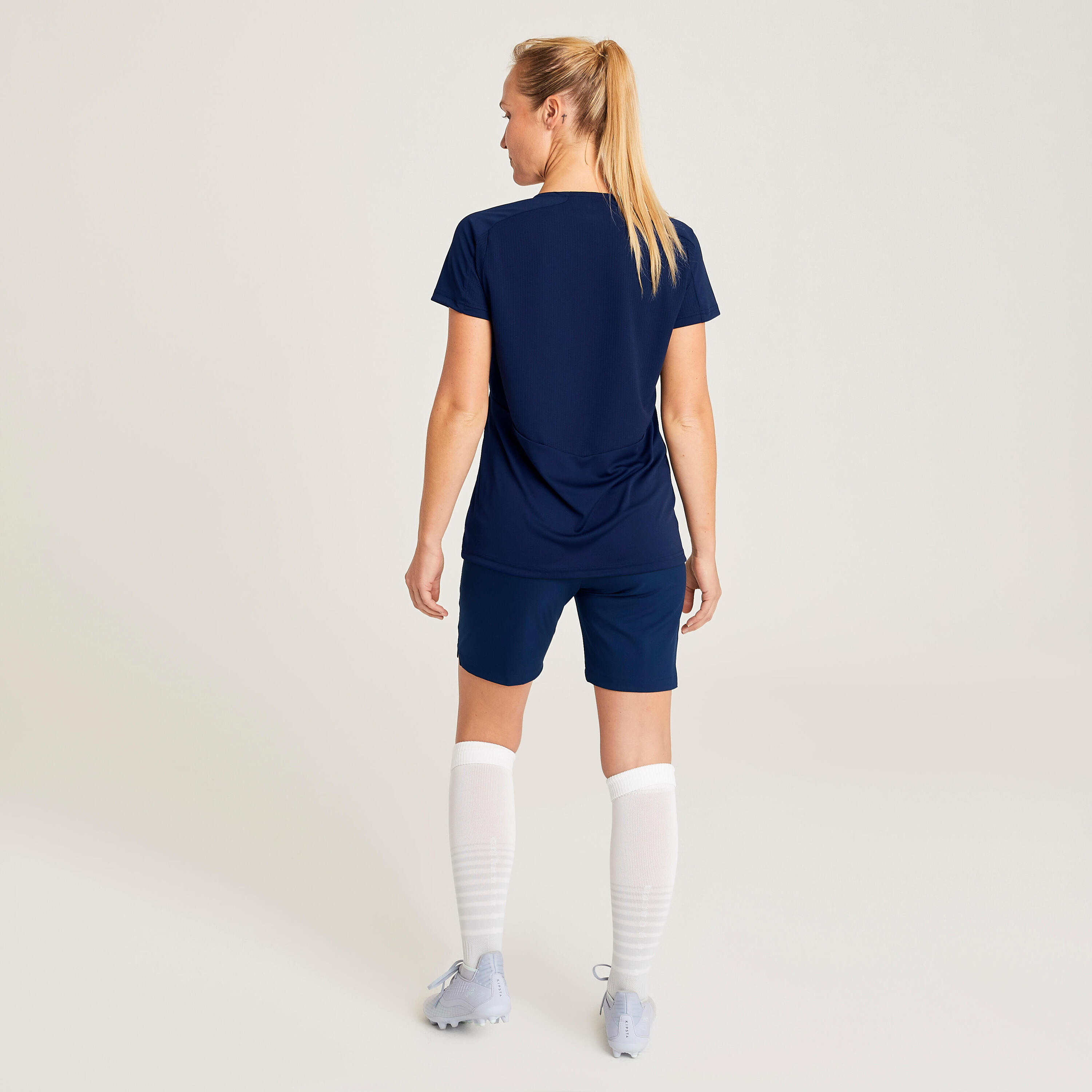 Women's Football Shirt Viralto - Plain Navy 6/10