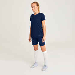 Women's Football Shirt VRO+ - Solid Navy Blue