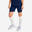 Pantalón Corto Fútbol Mujer Kipsta F500 Azul