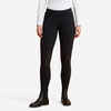 500 Women's Horse Riding Jodhpurs with Grippy Patches - Black