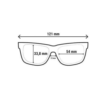 Adjustable Clip-on Polarised Glasses - MH OTG 120 SMALL - Category 3