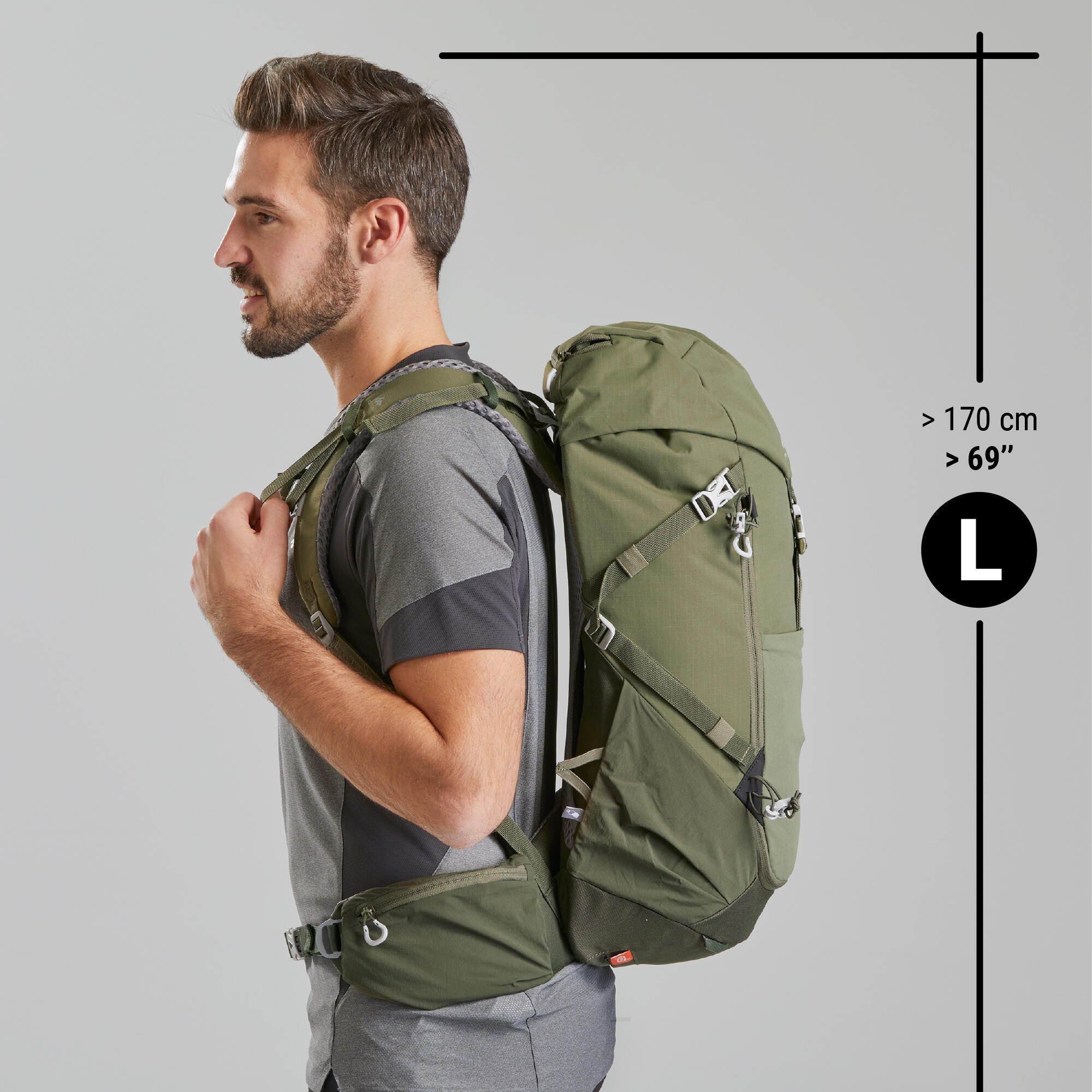 Mountain Walking 30 L Backpack MH500 6/14