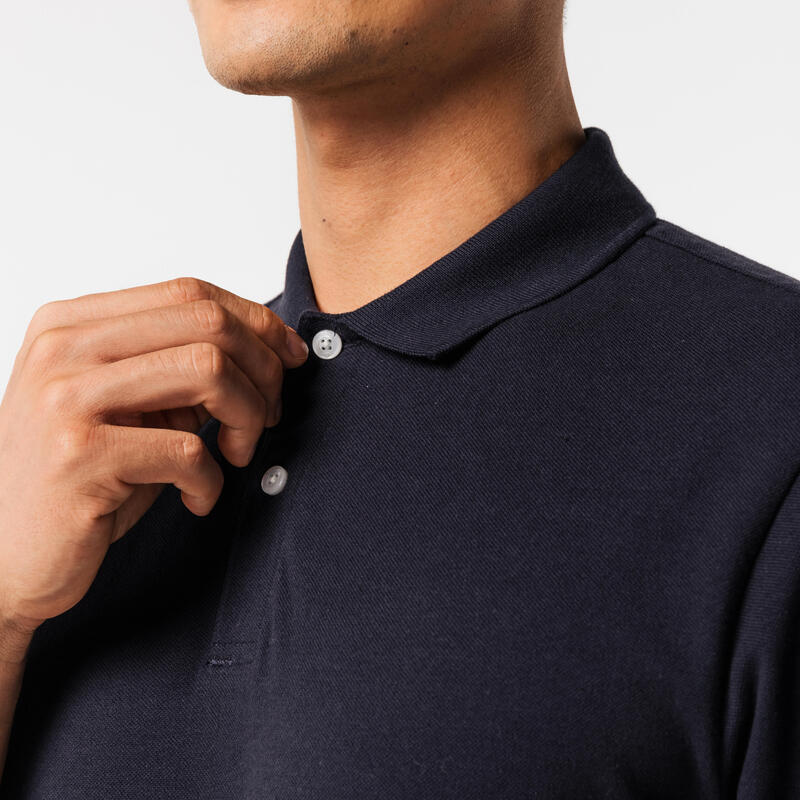 Men's golf short-sleeved polo shirt - MW100 navy blue