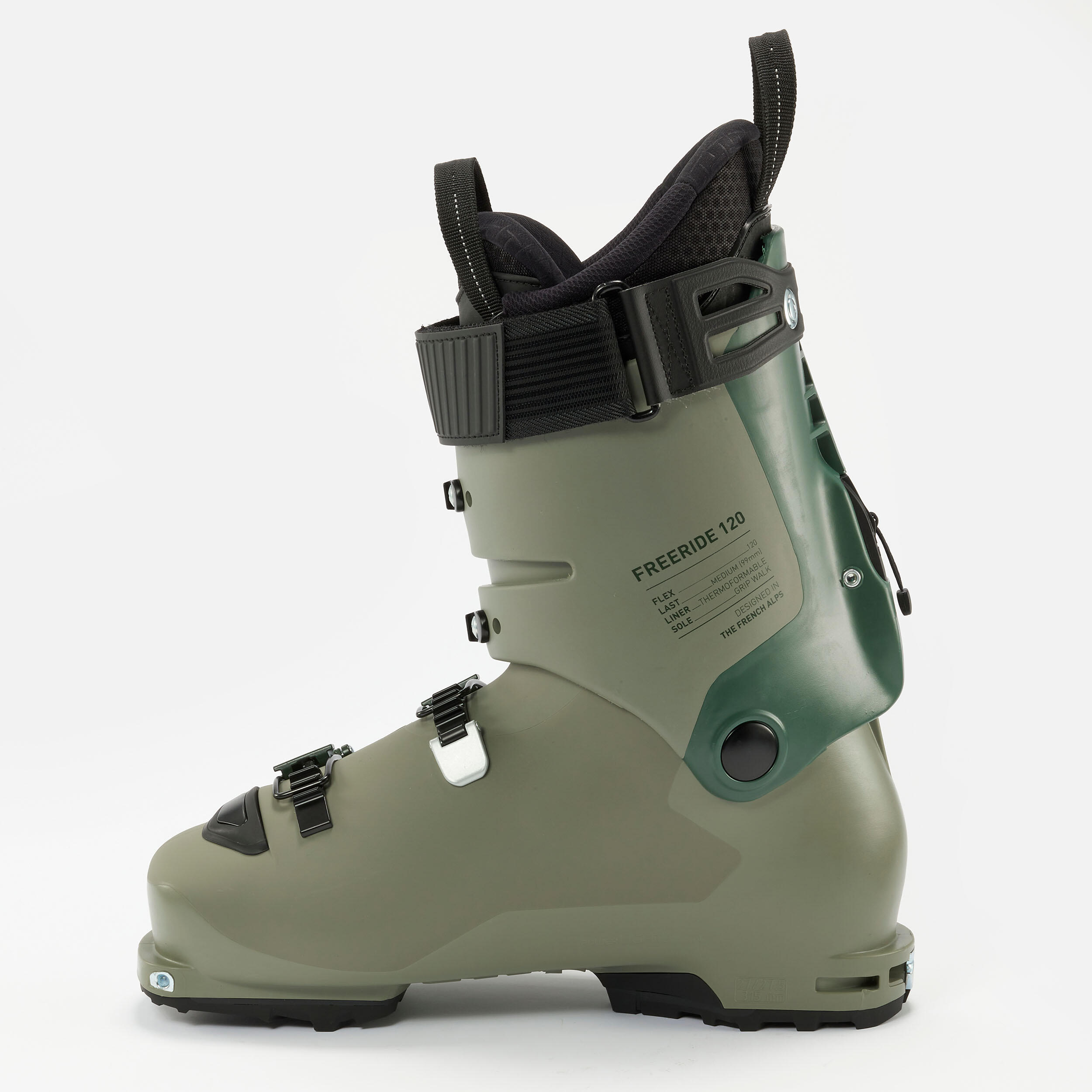 Freeride Ski Boots FR 120 Wedze Decathlon