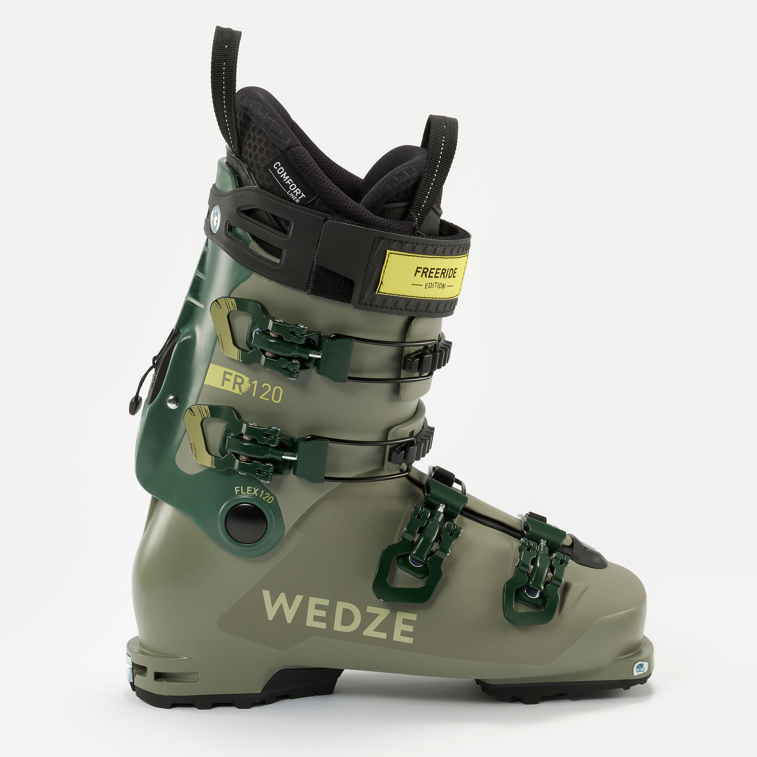 Freeride Ski Boots FR 120 Wedze Decathlon