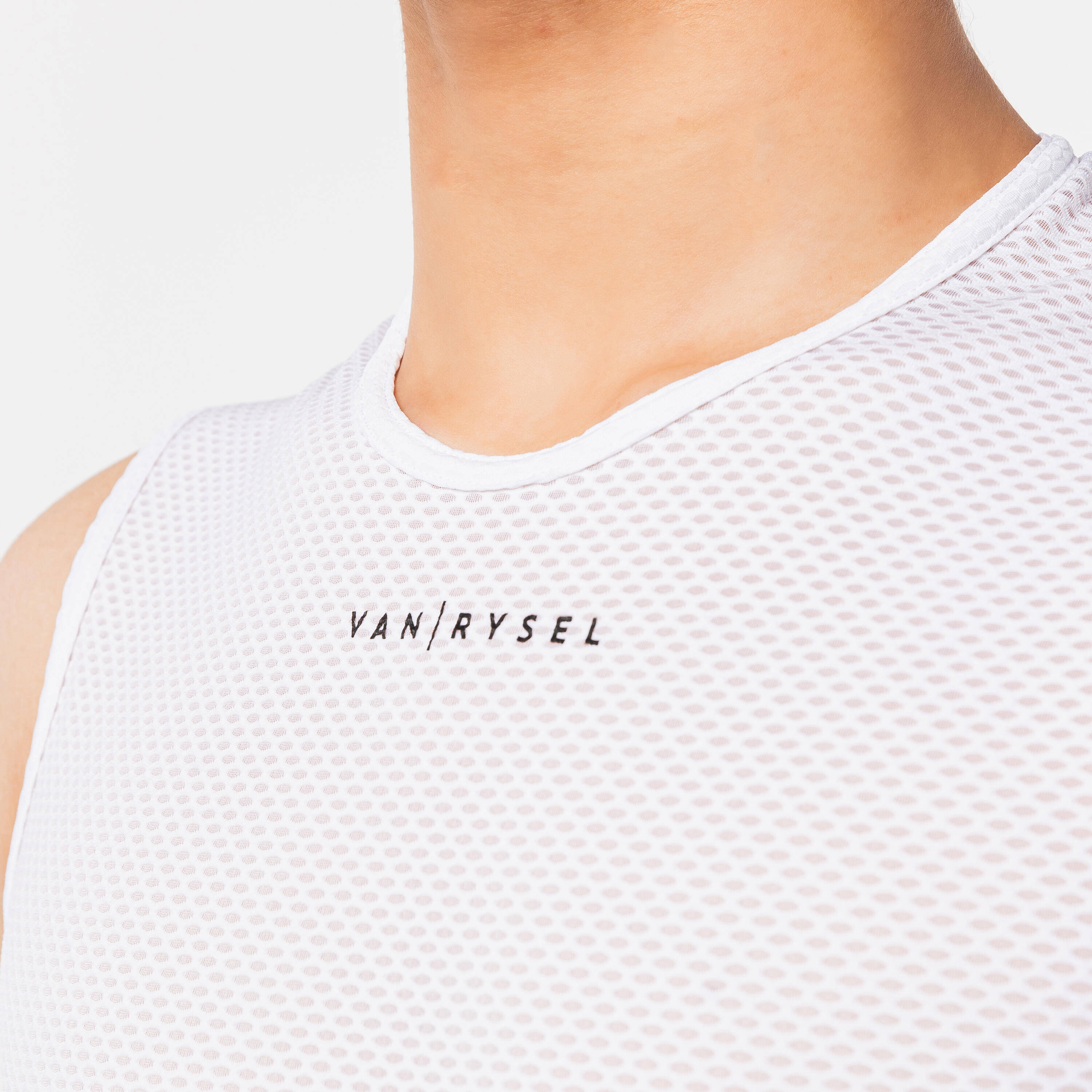Men's Road Cycling Base Layer, EDR - White -  5