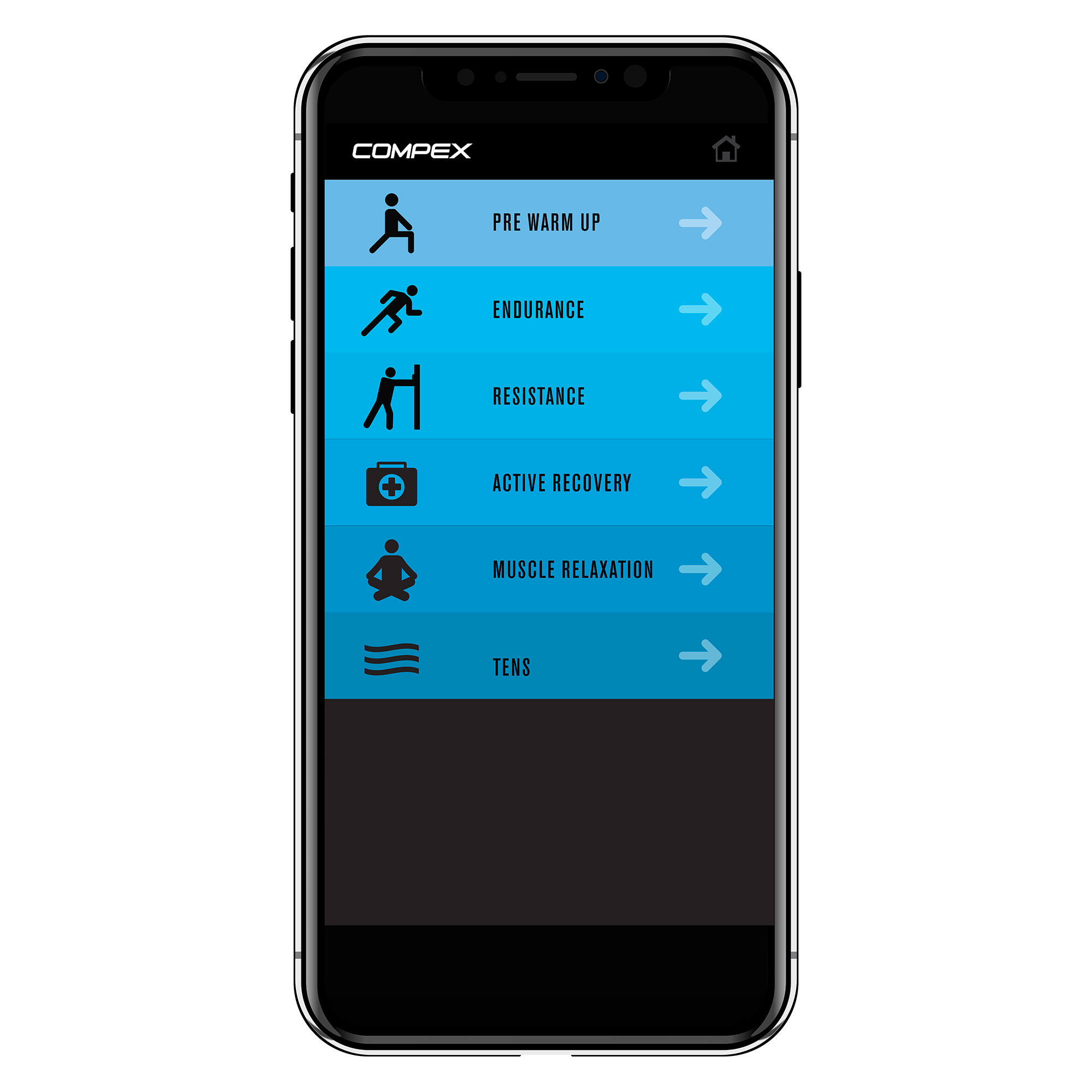 Estimulador Muscular Bluetooth Compex Mini Negro 4/16