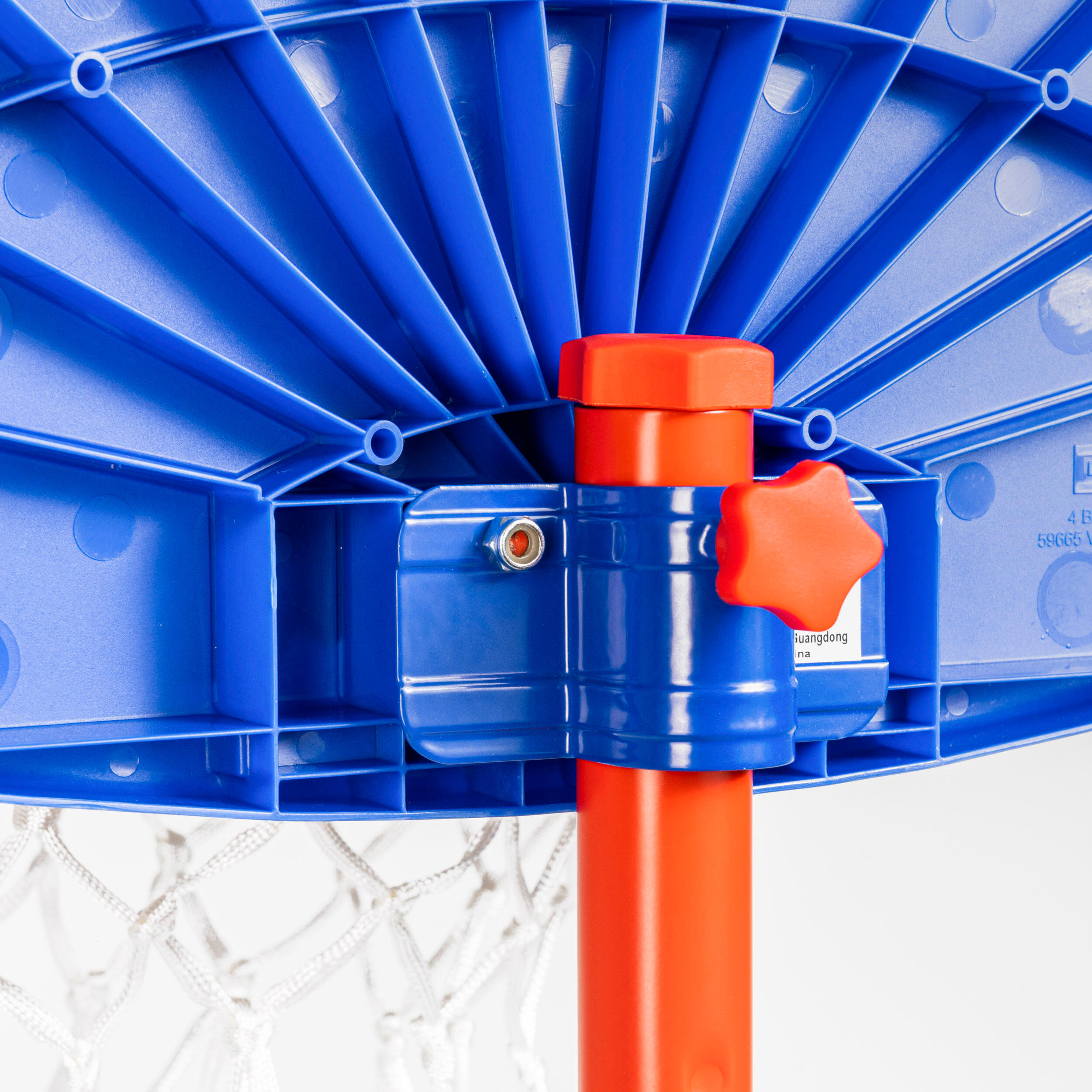 Panier de basketball sur pied Aniball réglable de 1,30 à 1,60 m - K 500 bleu - TARMAK