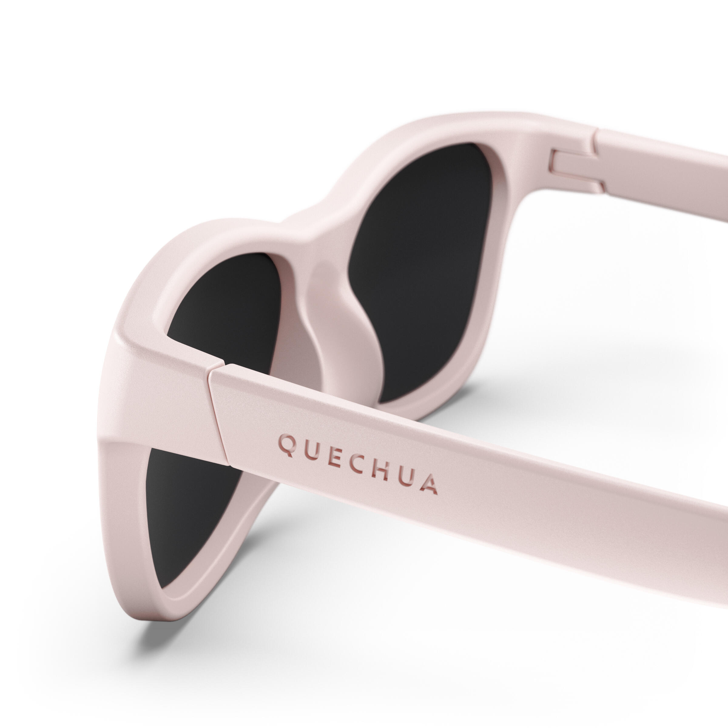 Lentes de sol de senderismo categoría 3 rosas para niños de 2 a 4 años MH B140 16/23